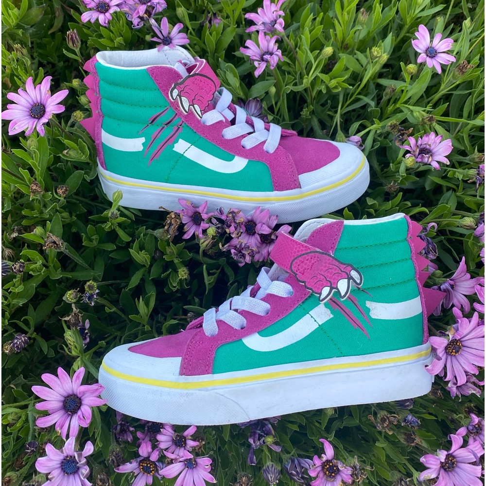 Kid’s Dinosaur Sk8-Hi Vans